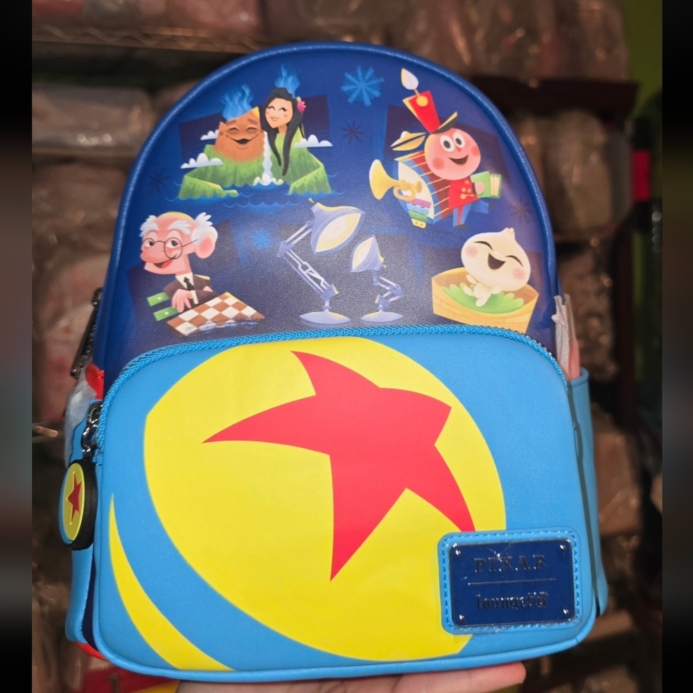 Brand New! Loungefly Pixar Shorts Mini Backpack